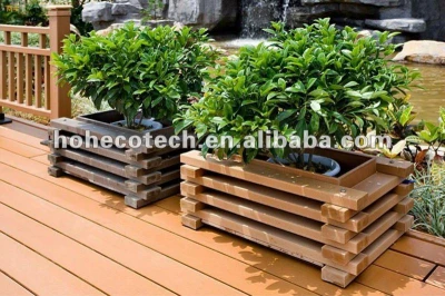 Contenitore impermeabile esterno di fiore del wpc della decorazione del giardino