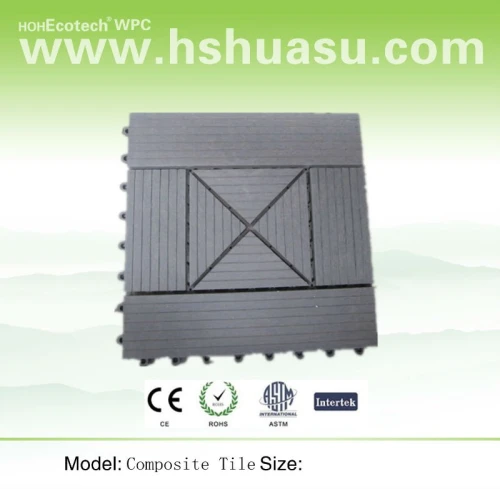 Composito legno - pavimento di plastica