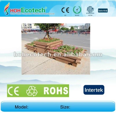 100% aufbereitete wpc Qualitätsgarten-Blumentöpfe (wpc Bodenbelag/wpc Wand-/wpcfreizeitprodukte)