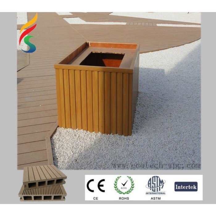 Wood plastic composite/piso decking de wpc