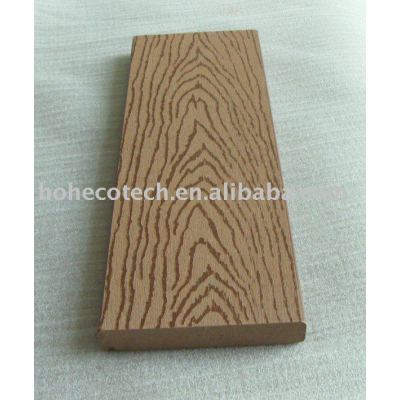 Wpc decking ao ar livre no chão