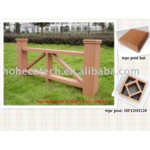 Wood plastic composite post