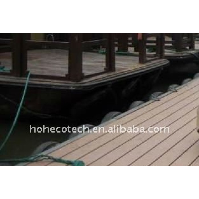 Legno plastica pavimenti in composito ~laminate pavimentazione decking di wpc/pavimenti in legno/bamboo composizione pavimentazione