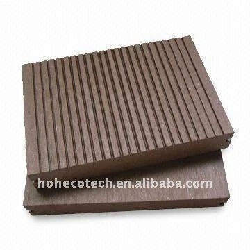 Hölzerner zusammengesetzter Decking wpc Deckingfußboden Zusammensetzungplastikdecking