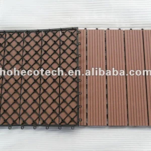 Decking/pavimento eco - amichevole in legno composito di plastica