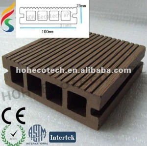Eco - esterno composito decking di wpc, pavimento di wpc