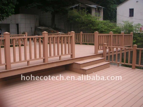 Famiglia decorazione! Wpc ( in legno composito di plastica ) decking/pavimenti pavimento esterno