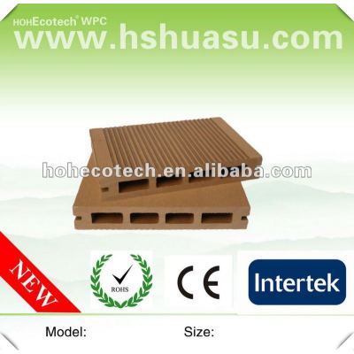 2012 nuevo precio de plástico de madera decking compuesto tablero ( ce rohs )