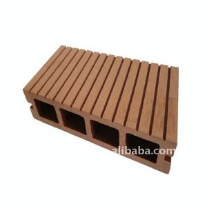 Favorable à l'environnement, plate-formes composées en plastique en bois 140*30mm de ponçage recyclables de composé de decking/plancher de 100% WPC