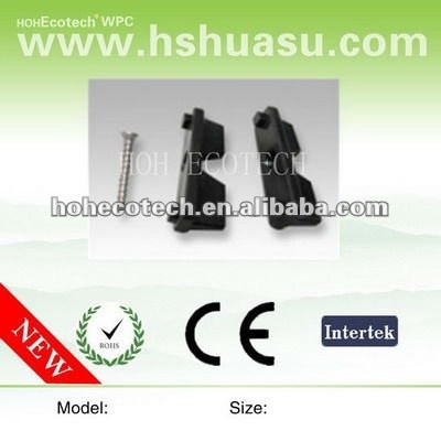 Accessori decking di wpc, clip di plastica ( con viti )