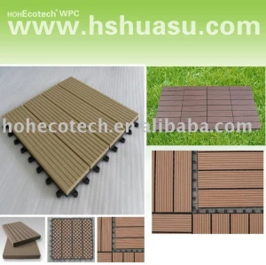 Eco - amichevole legno decking composito di plastica/pavimento di piastrelle