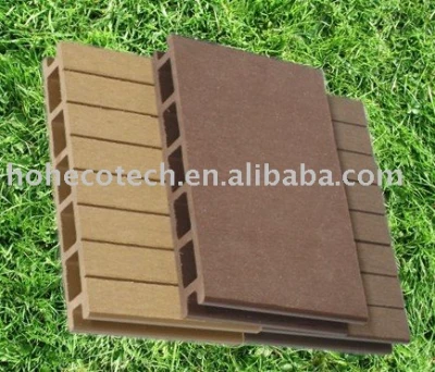 Decking composto/ piso - anti - fungo/ plástico de madeira piso ao ar livre