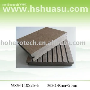Wpc decking ao ar livre