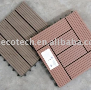 Fußbodenfliesen DIY WPC