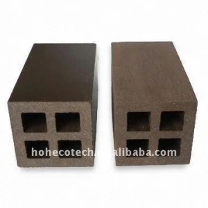 Cava 55*55mmy più leggero di design di piccole dimensioni wpc post wpc scherma wpc ringhiera ponte/scale ringhiere