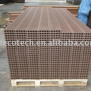 Wpc decking ao ar livre