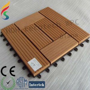 wood plastic composite deck telha