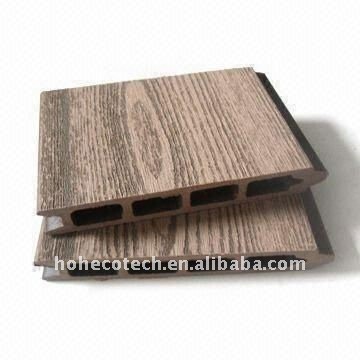 (CE, ROHS, ASTM, ISO9001, ISO14001, Intertek) Decking en bois de composé de plancher de Decking de wpc de plancher composé en plastique en bois de decking