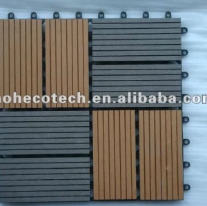Mattonelle impermeabili di decking della cartolina della stanza da bagno di WPC per il giardino/balcone /backyard/courtyard