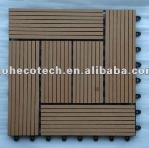 Mattonelle di pavimento impermeabili del bordo di sauna di WPC per il giardino/balcone /backyard/courtyard