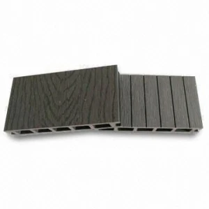 60% madeira/o poder de bambu decking de wpc decks de madeira composta