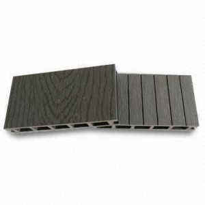 60% madera/de hueso de alimentación wpc decking compuesto de madera plataforma
