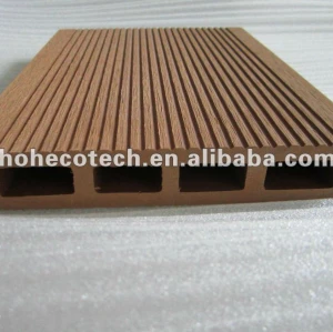 Wpc decking/pavimentazione tavole, legno decking composito di plastica, pavimentazione di wpc