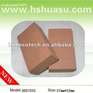 Durevole caldo vendita legno composito di plastica scherma materiale ( acqua prova, uv resistenza, resistenza rot e crack )
