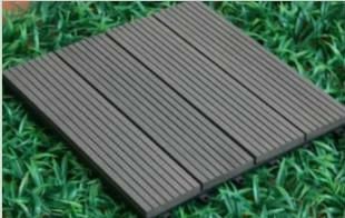 Indoor/outdoor pavimentazioni 300x300mm piastrelle decking wpc legno decking composito di plastica bordo ponte