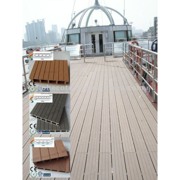 Umweltfreundliches (hölzerne Plastikzusammensetzung) wpc dekorativer im Freiendecking/Treppe Decking/Garten Decking