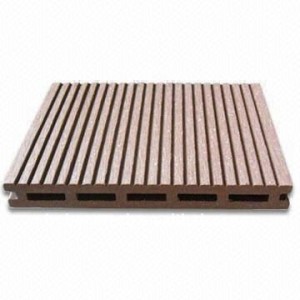 Decorazione esterna in composito decking pavimentazione di wpc/tavole decking di legno/bambù pavimento bordo decking esterno