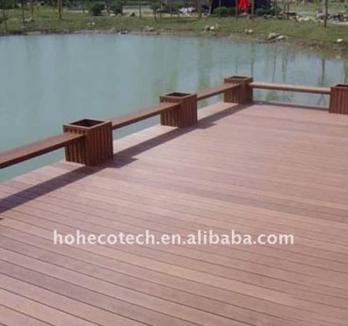 Madeira/composição de bambu pisos mais populares! ~laminate piso decking de wpc/pisos