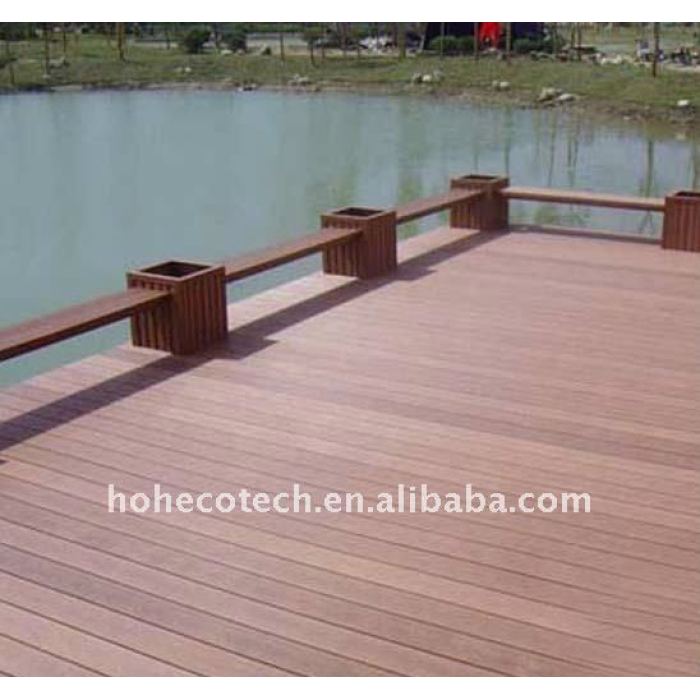 Madeira/composição de bambu pisos mais populares! ~laminate piso decking de wpc/pisos