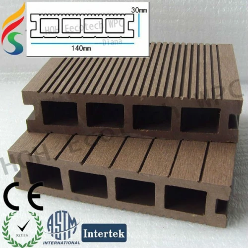 Anti - uv legno decking composito