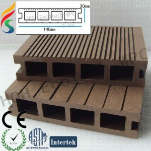 Anti - uv compuesto de madera plataforma