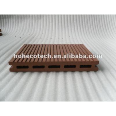 Plástico de madera wpc decking compuesto/140x17mm suelo de madera wpc madera
