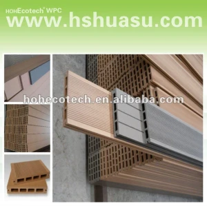 Outdoor wood plastic composite decking piso/ wpc/ ce/ intertek/ chegar/ rohs