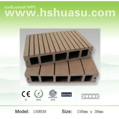 madeira decking composto plástico placa de piso