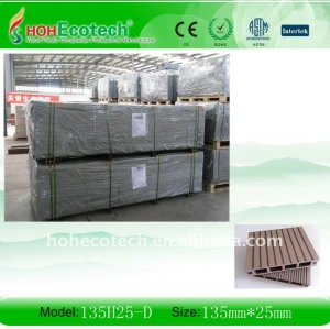 Wpc decking ao ar livre ( iso9001, iso14001, rohs, ce )