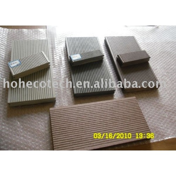 Wpc esterno decking tavole ( iso9001, iso14001, rohs, ce )