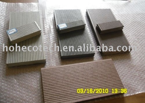 Wpc esterno decking tavole ( iso9001, iso14001, rohs, ce )