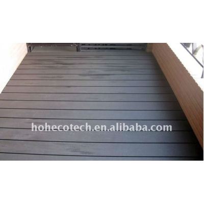 Wpc wood plastic composite decking/pisos ( ce, rohs, astm, iso 9001, iso 14001, intertek ) wpc decking composto