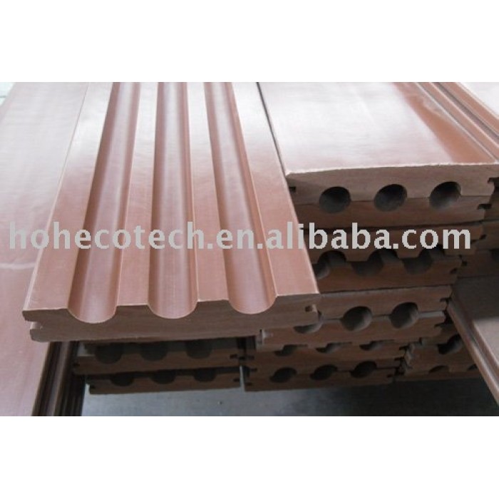 madera de plástico compuesto de la cubierta de la norma iso ce