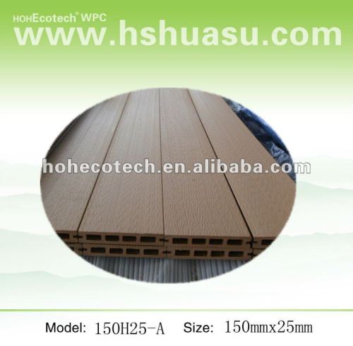 Recicláveis ​​e de madeira e plástico composto de piso/ decks ( impermeável/ wormproof/ anti - uv/ resistente à podridão e mofo )