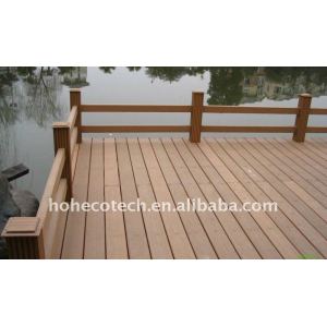 decking composé en plastique en bois composite de la matière WPC de qualité/plancher (CE, ROHS, ASTM, OIN 9001, OIN 14001, Intertek)