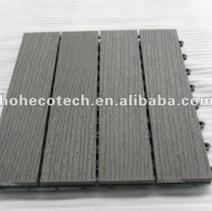 Wpc sauna decks telhas 300mm*300mm
