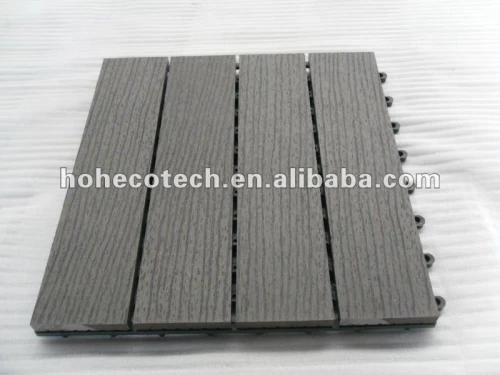 Wpc sauna decks telhas 300mm*300mm