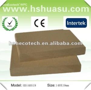Plastica riciclata in legno decking esterno wpc ( ce rohs )