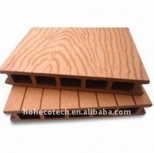 Natural de la madera buscando decking del wpc/suelo decking compuesto cubiertas de madera decking compuesto