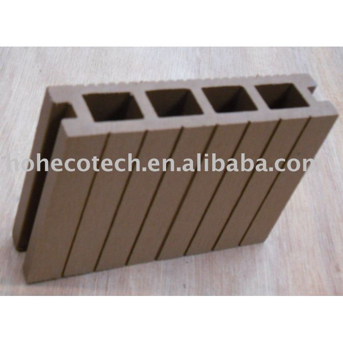 Revestimento - popular wpc decking ao ar livre/ piso - ce
